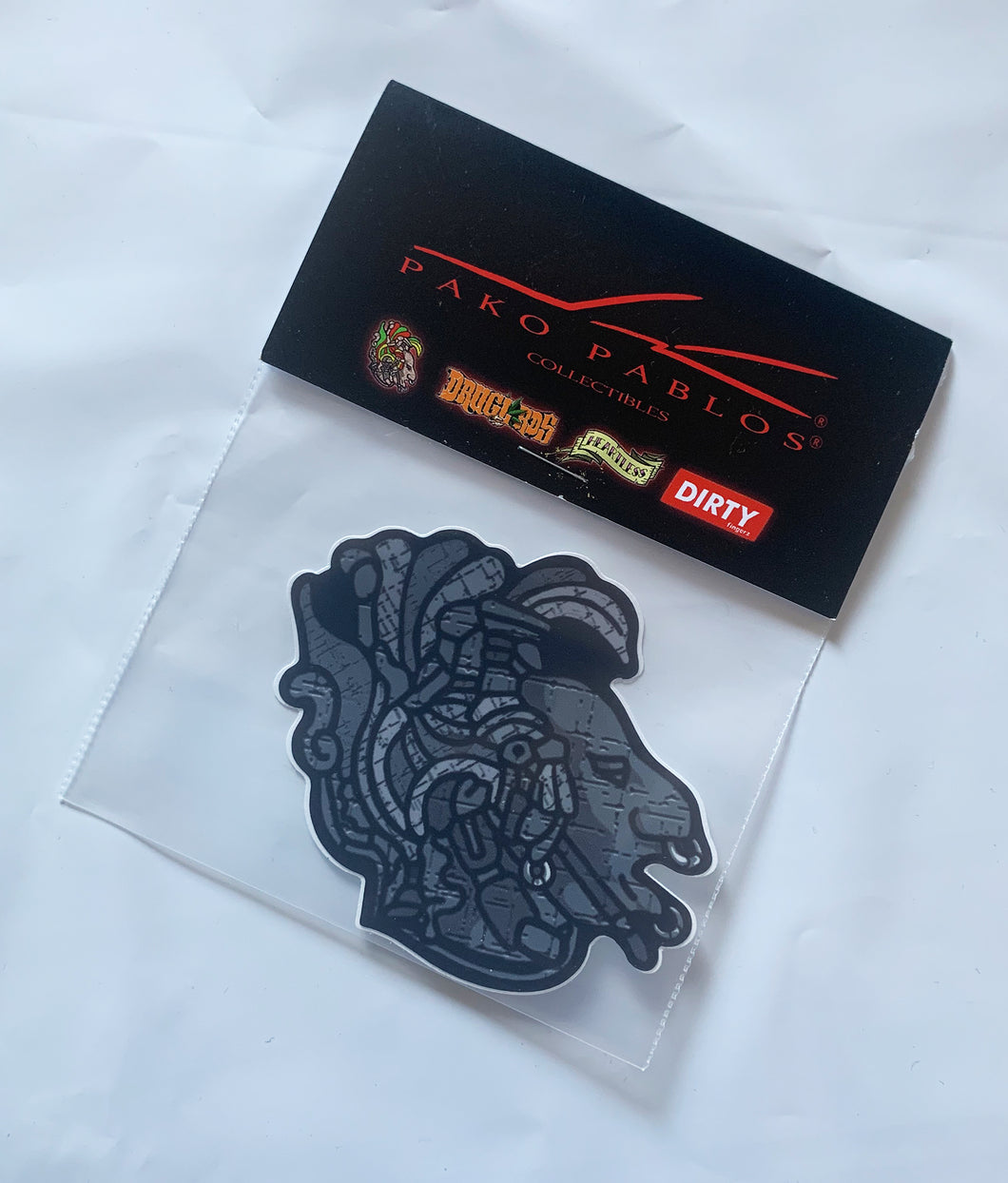 Chach Kib Blackout die cut stiker