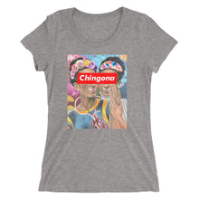 Chingona Triblend Ladies' short sleeve t-shirt