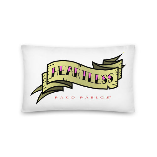 Heartless banner Basic Pillow
