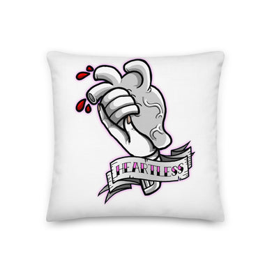 Heartless BW Premium Pillow