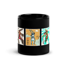 AR Warrior collection Black Glossy Mug