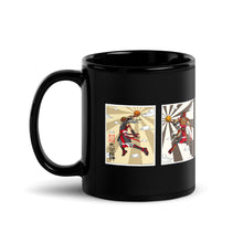 AR Warrior collection Black Glossy Mug