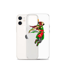 Flying warrior green iPhone Case