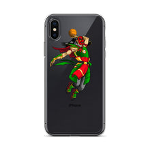 Flying warrior green iPhone Case