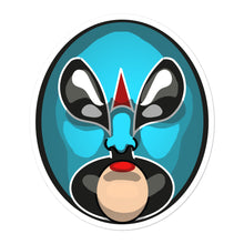 Lighting warrior mask Bubble-free stickers